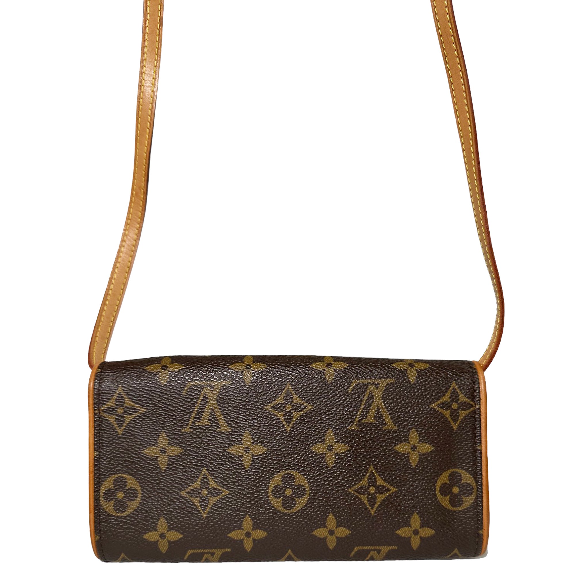 LOUIS VUITTON Twin Pochette PM Monogram Umhängetasche LHQ77