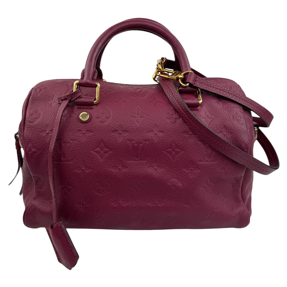 LOUIS VUITTON Speedy 25 Empreinte Bandouliere Shoulder Bag LHQ779