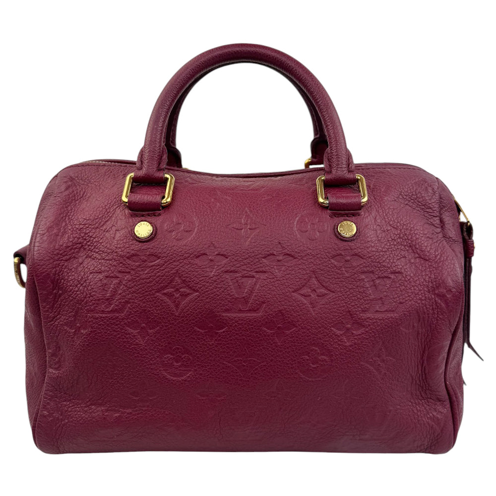 LOUIS VUITTON Speedy 25 Empreinte Bandouliere Shoulder Bag LHQ779
