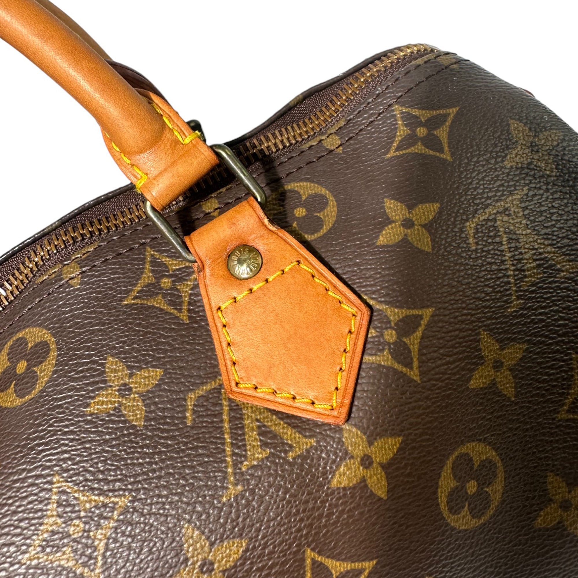 LOUIS VUITTON Speedy 30 Monogram Handbag LHQ78