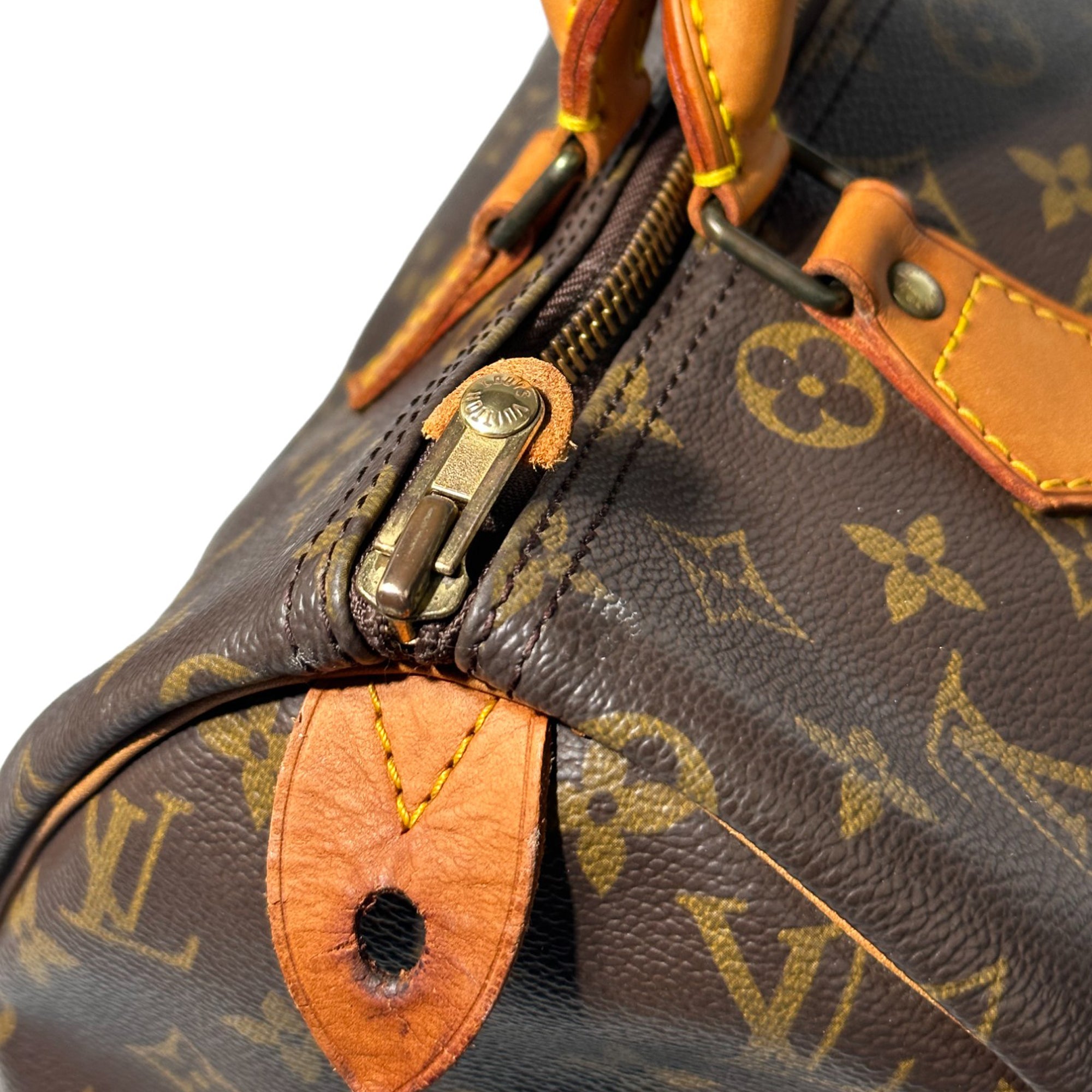 LOUIS VUITTON Speedy 30 Monogramm Handtasche LHQ78