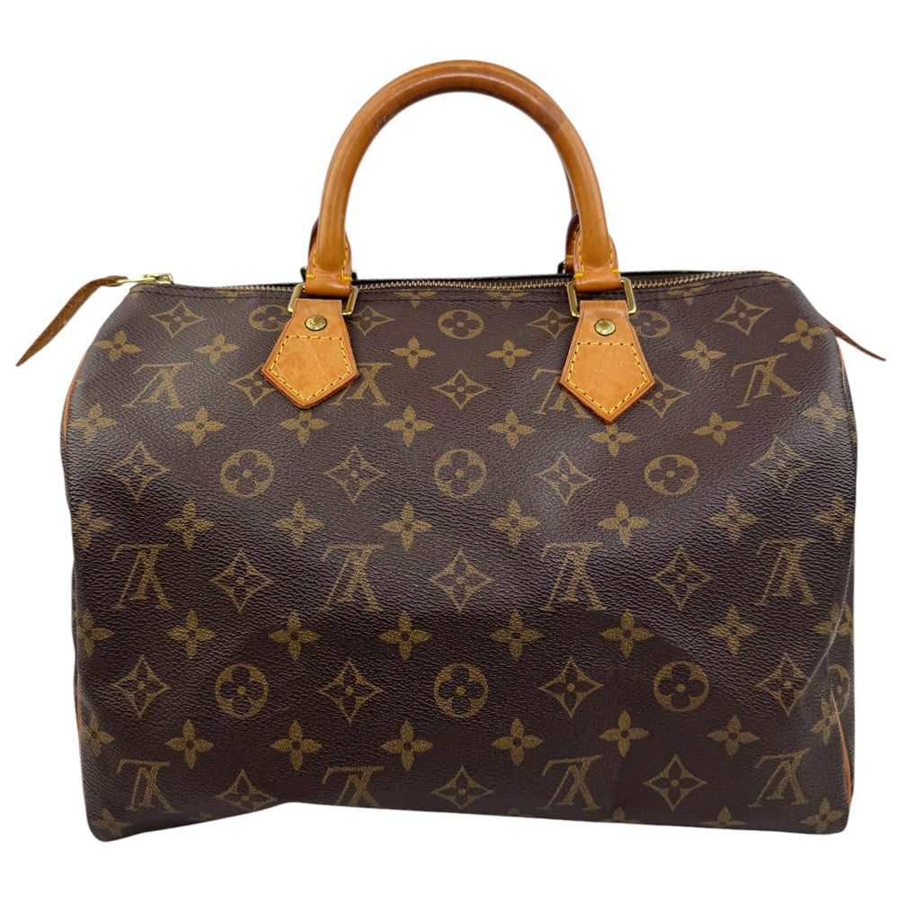 LOUIS VUITTON Speedy 30 Monogram Handbag LHQ780