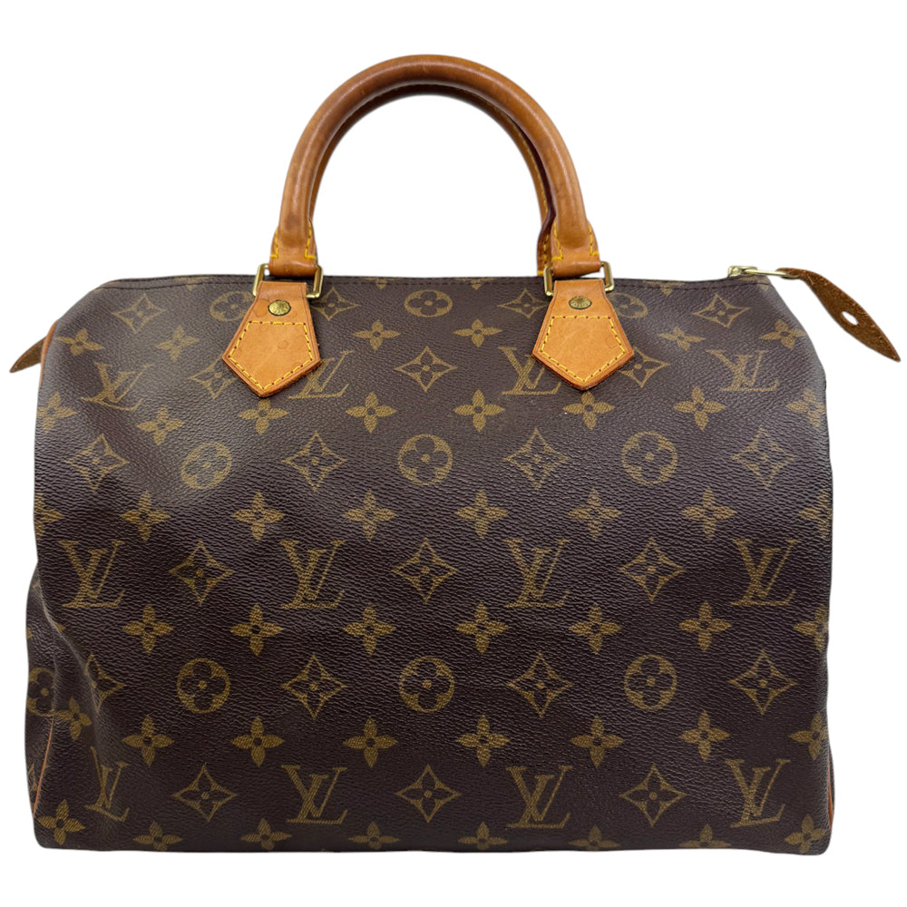 LOUIS VUITTON Speedy 30 Monogram Handbag LHQ780