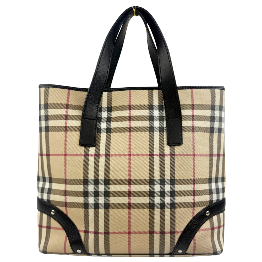 BURBERRY Nova Check Tote Bag LHQ783