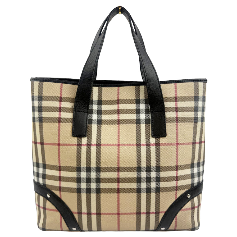 BURBERRY Nova Check Tote Bag LHQ783