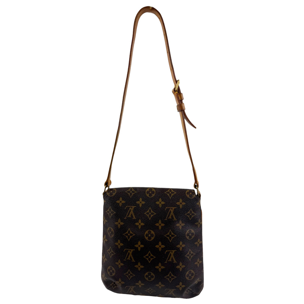 LOUIS VUITTON Musette Salsa Brown Monogram Shoulder Bag LHQ786