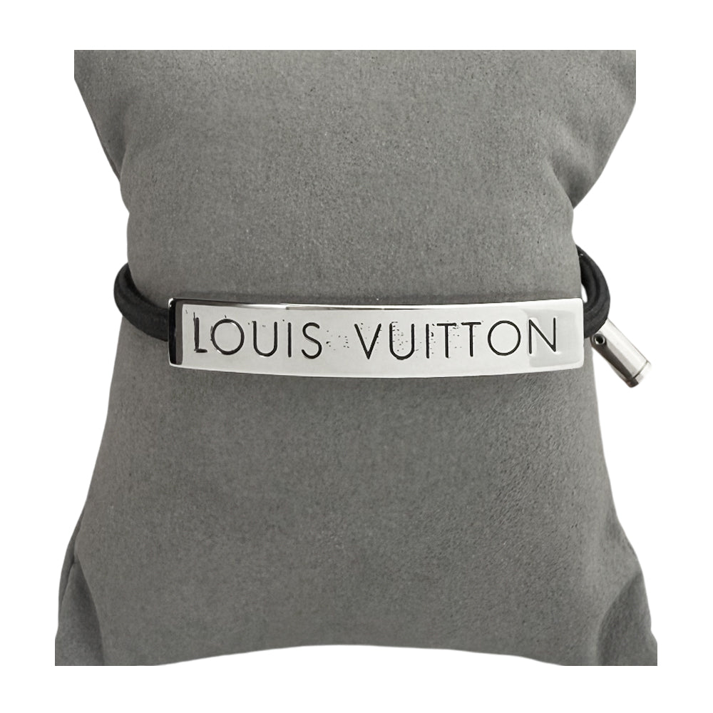 LOUIS VUITTON Silver Space Bracelet LHQ787