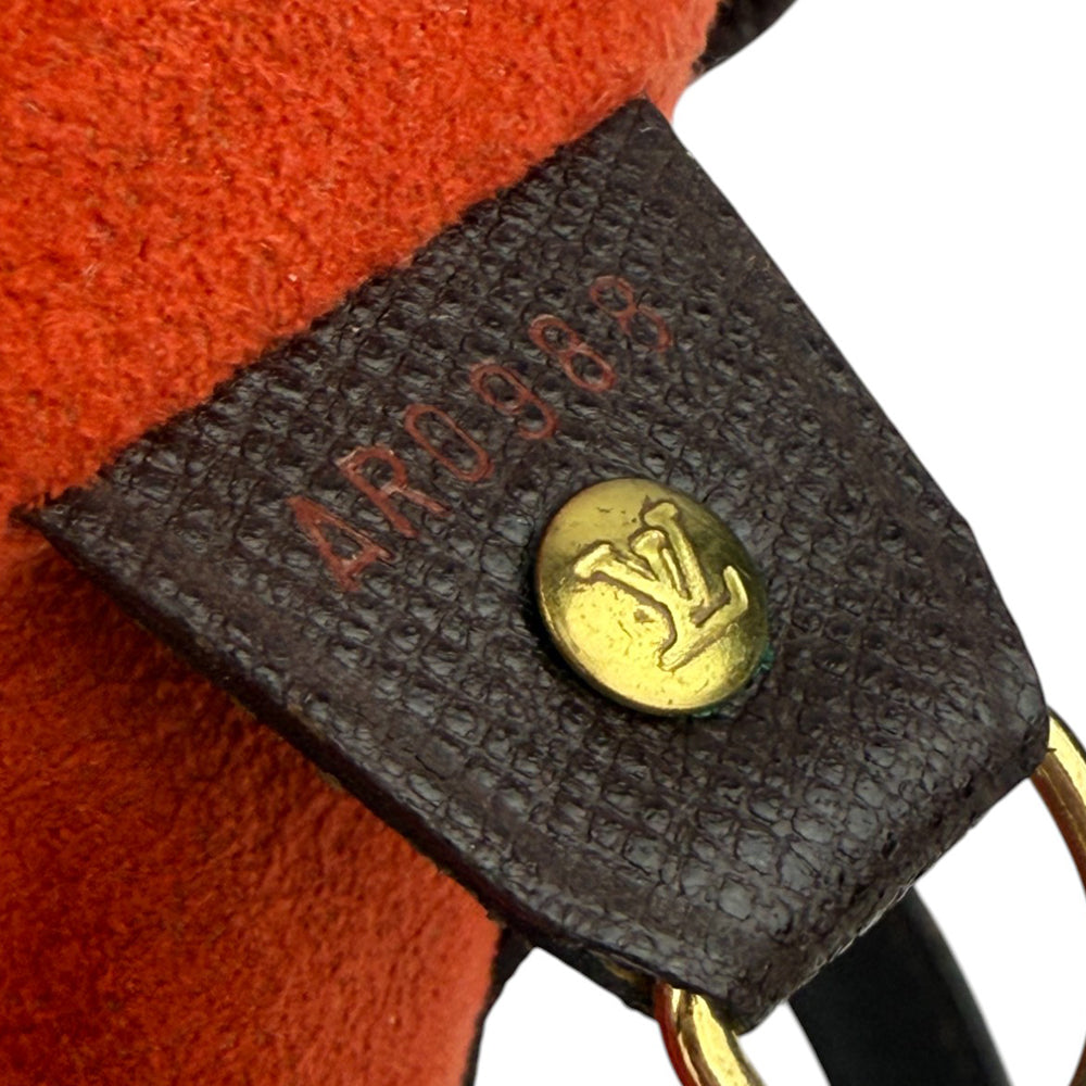 LOUIS VUITTON Damier Ebene Marais Bucket Shoulder Bag LHQ800
