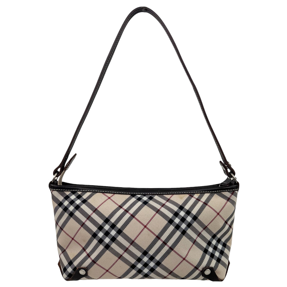 BURBERRY Nova Check Blue Label Shoulder Bag LHQ801