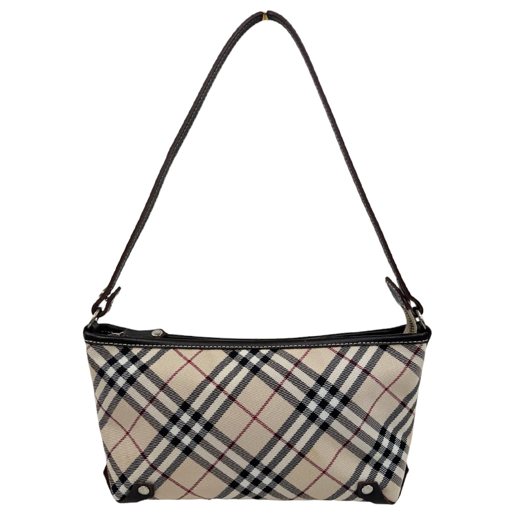 BURBERRY Nova Check Blue Label Shoulder Bag LHQ801