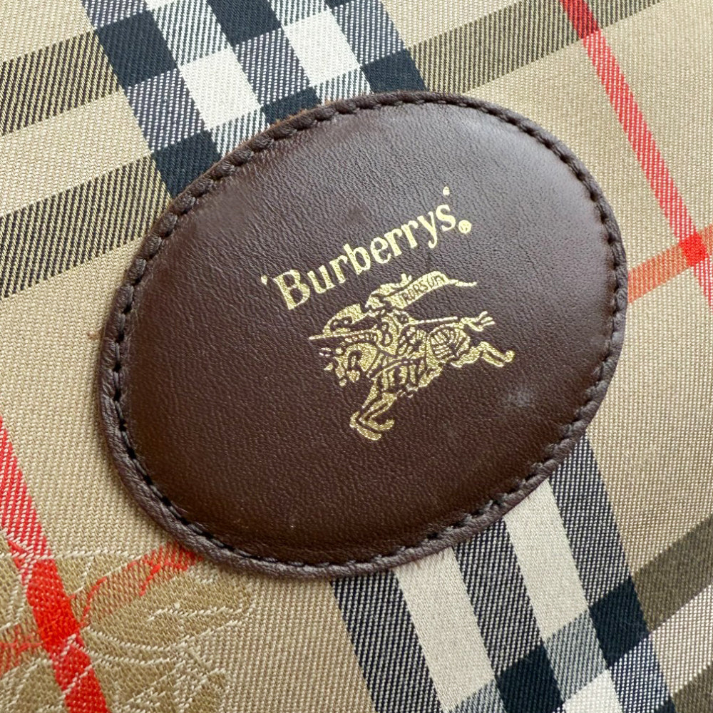 BURBERRY Nova Check Boston Duffle Bag LHQ802