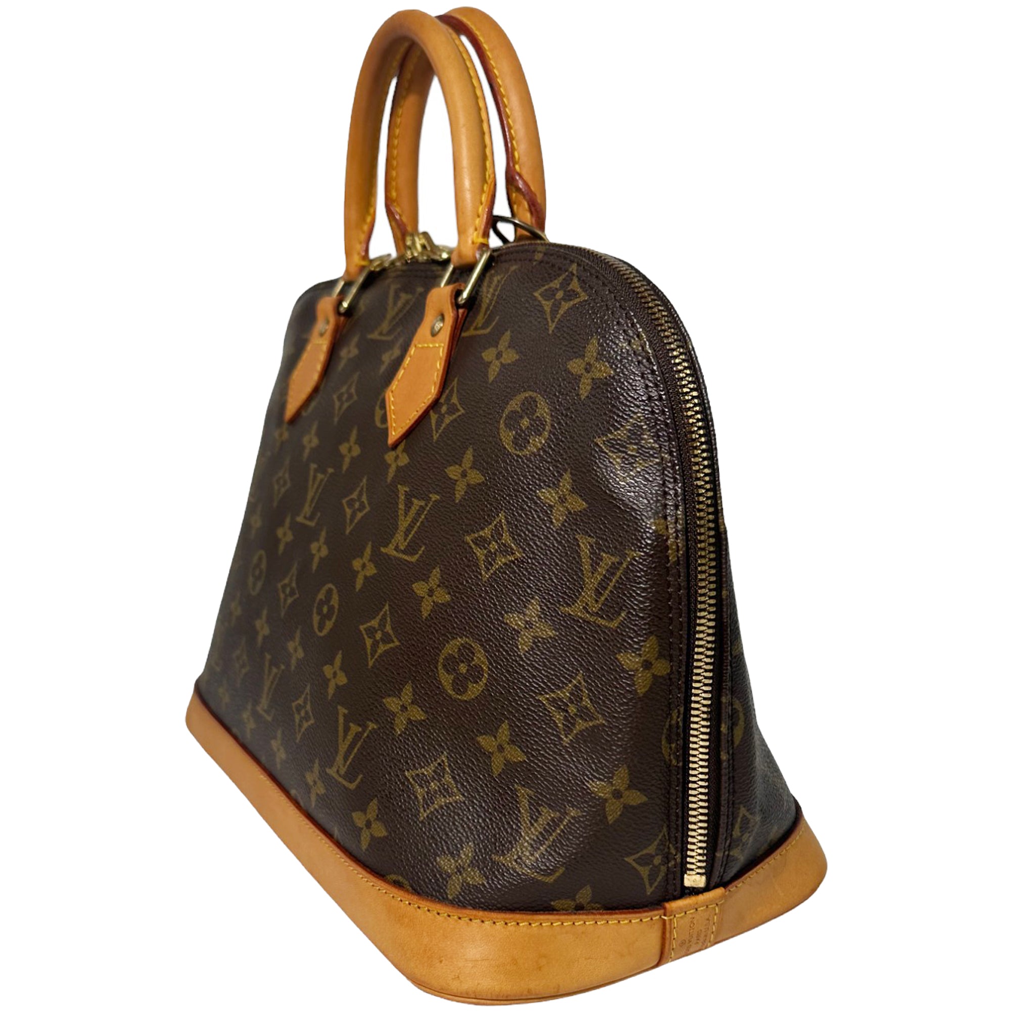 LOUIS VUITTON Alma PM Handbag Monogram Canvas LHQ81