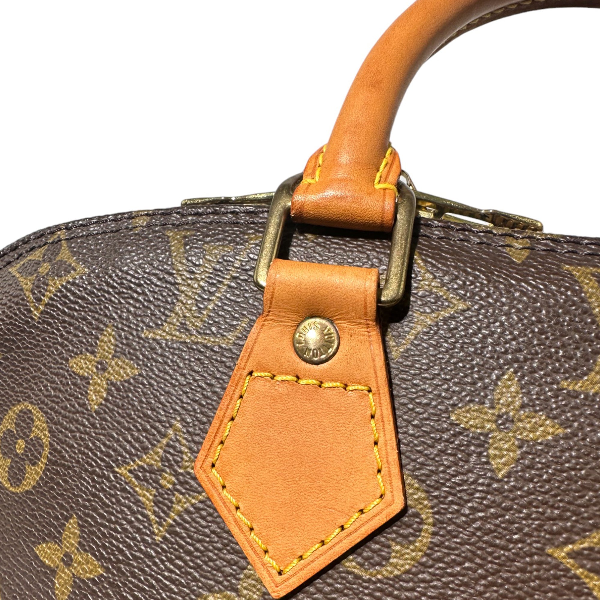 LOUIS VUITTON Alma PM Handtasche Monogramm Canvas LHQ81