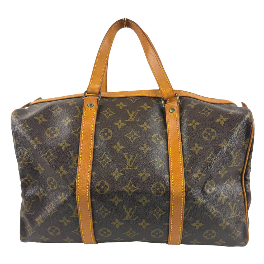 LOUIS VUITTON Sax Souple 35 Monogram Boston Keepall Bag LHQ816