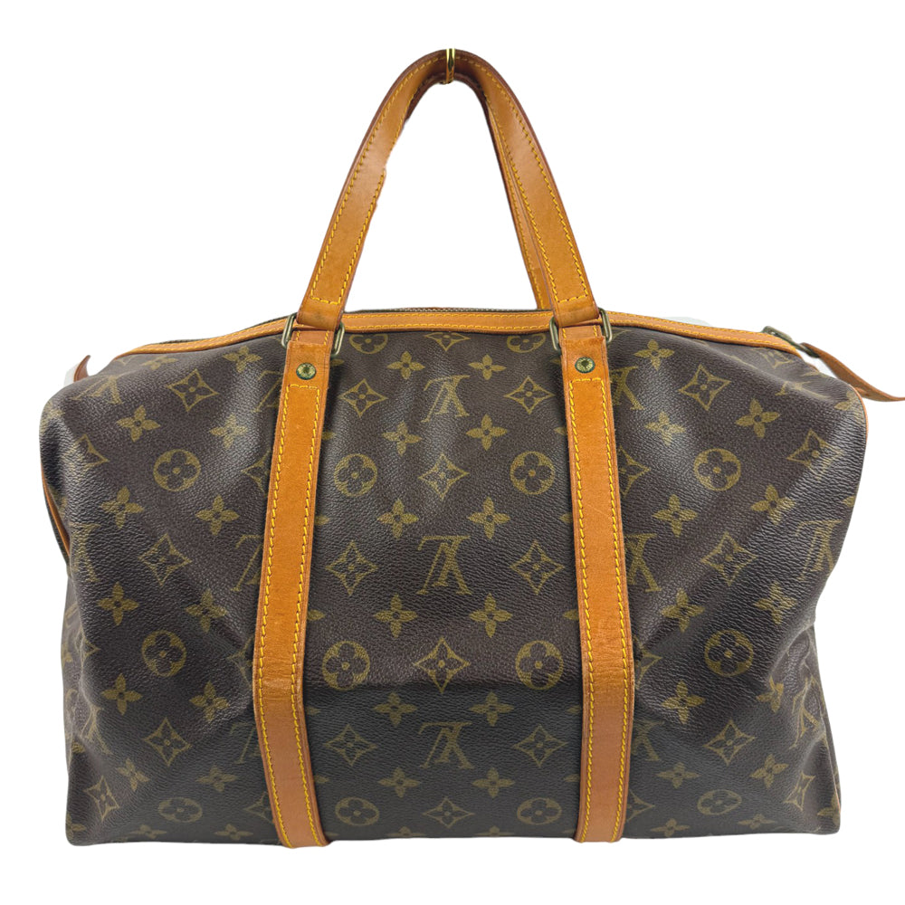 LOUIS VUITTON Sax Souple 35 Monogram Boston Keepall Bag LHQ816