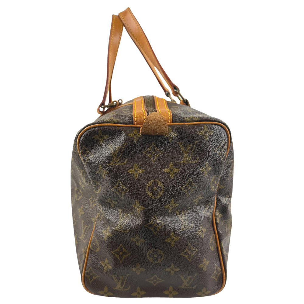 LOUIS VUITTON Sax Souple 35 Monogram Boston Keepall Bag LHQ816