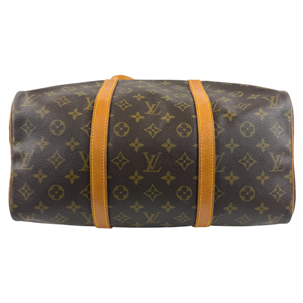 LOUIS VUITTON Sax Souple 35 Monogram Boston Keepall Bag LHQ816