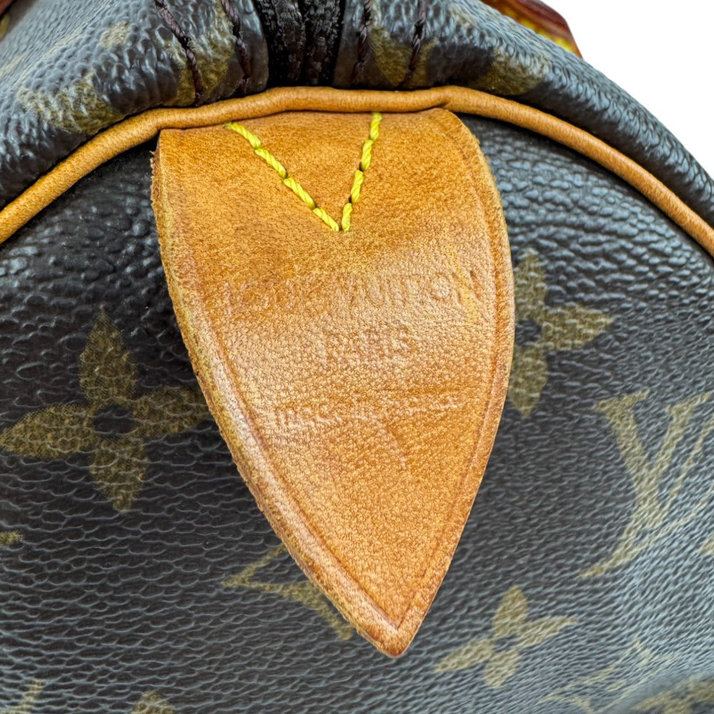 LOUIS VUITTON Speedy 25 Monogram Handbag LHQ818