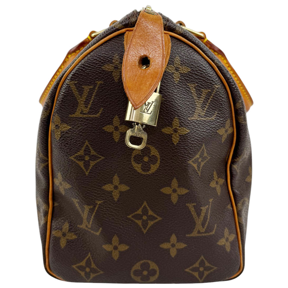 LOUIS VUITTON Speedy 25 Monogram Handbag LHQ818