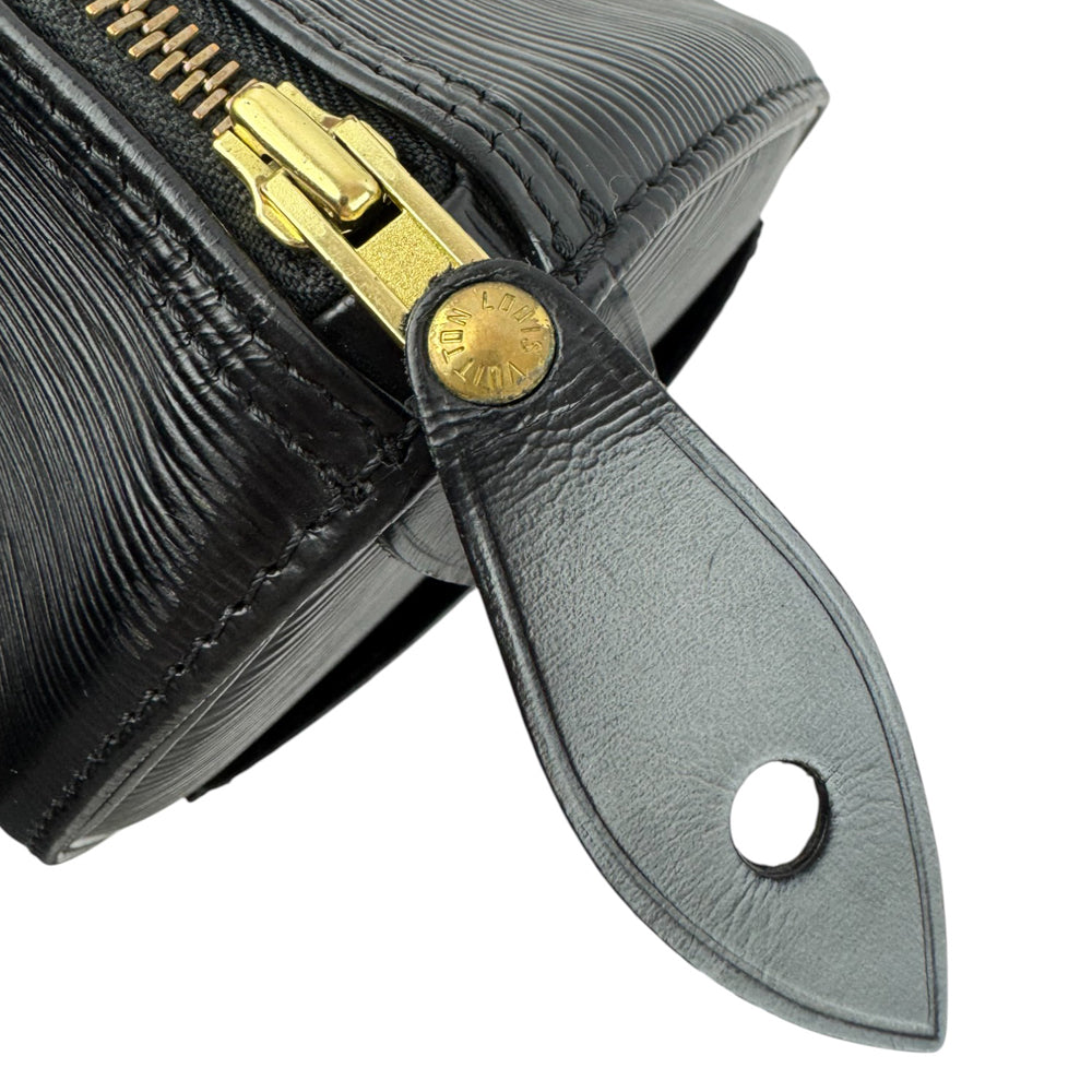 LOUIS VUITTON Speedy 25 Epi Noir Handbag LHQ822