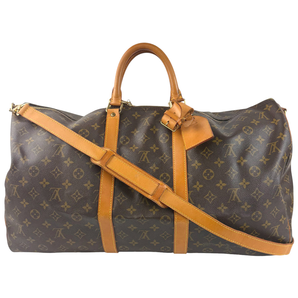 LOUIS VUITTON Keepall 55 Bandouliere With Strap Duffel Bag LHQ823