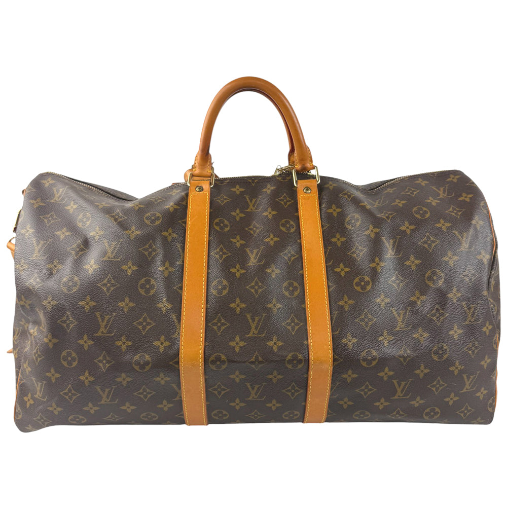 LOUIS VUITTON Keepall 55 Bandouliere With Strap Duffel Bag LHQ823