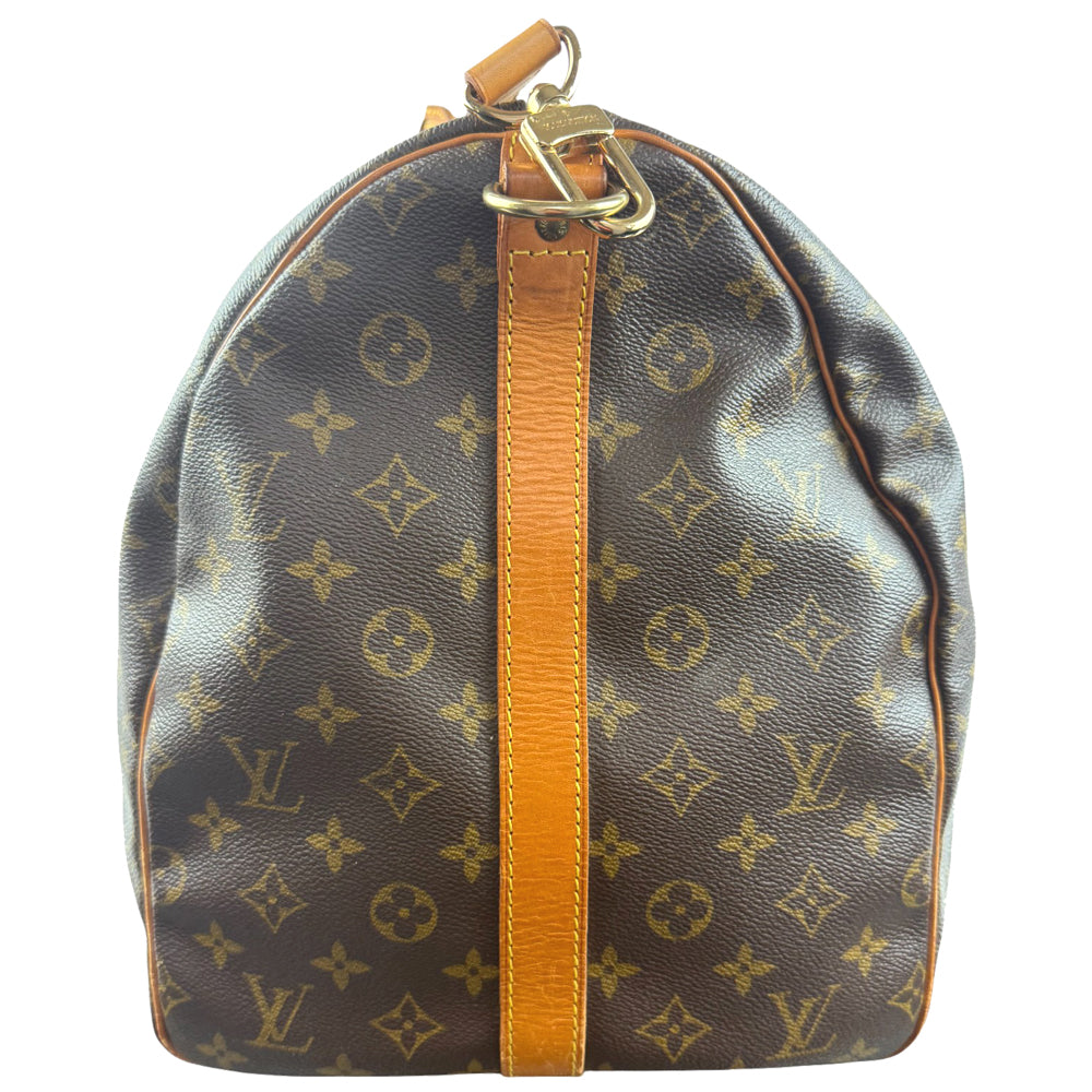 LOUIS VUITTON Keepall 55 Bandouliere With Strap Duffel Bag LHQ823