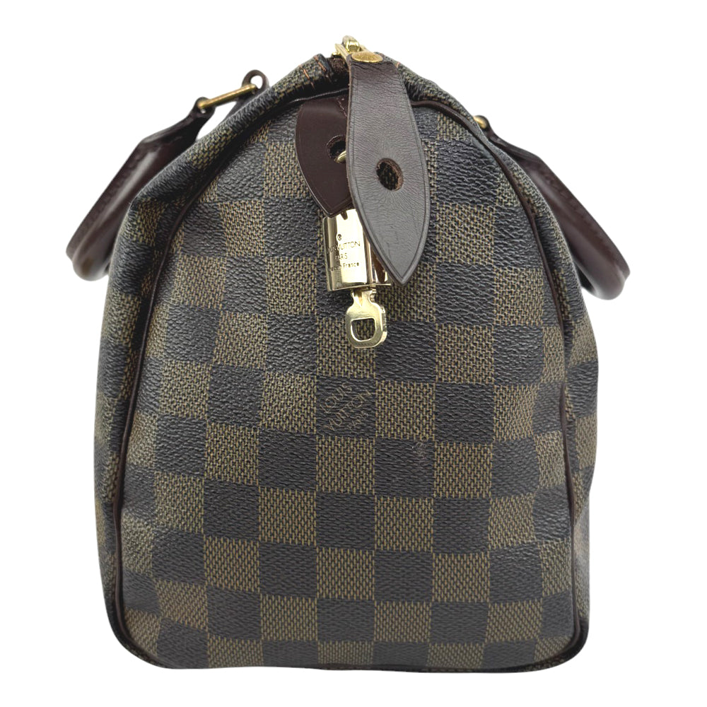 LOUIS VUITTON Speedy 25 Damier Ebene Handbag LHQ824