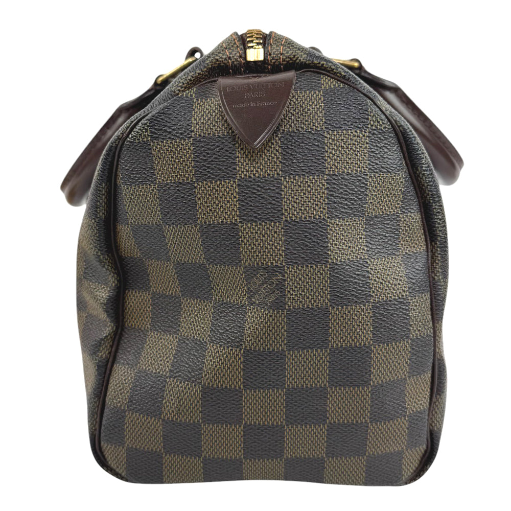 LOUIS VUITTON Speedy 25 Damier Ebene Handbag LHQ824