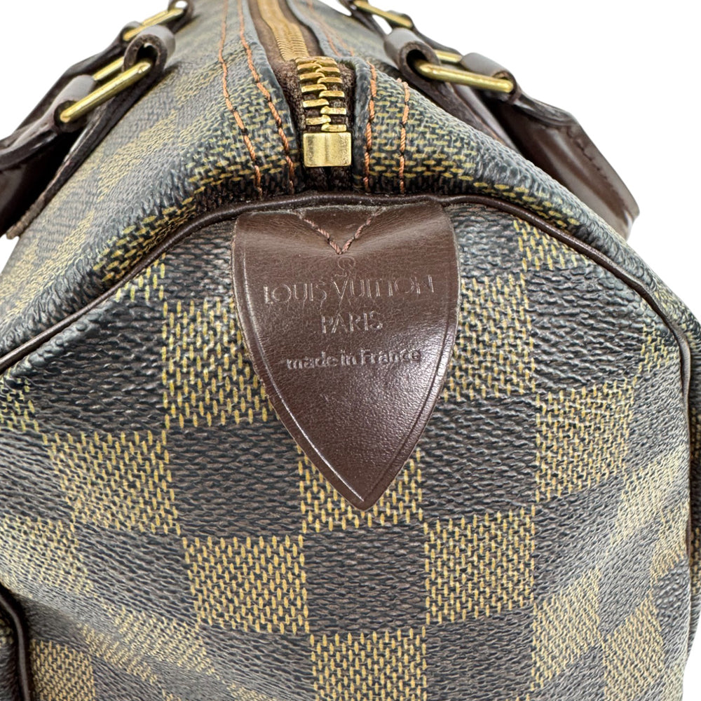 LOUIS VUITTON Speedy 25 Damier Ebene Handbag LHQ824