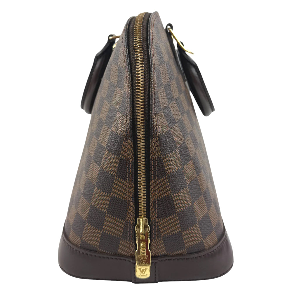 LOUIS VUITTON Alma PM Damier Ebene Handbag LHQ828