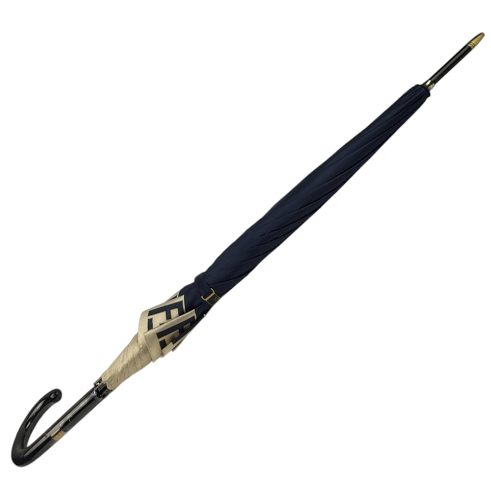 FENDI Navy Folding Umbrella LHQ832
