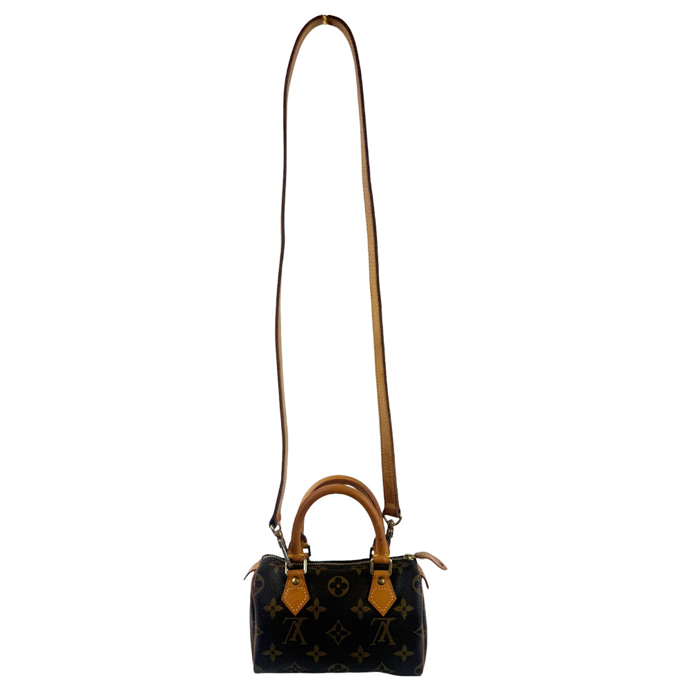 LOUIS VUITTON Nano Speedy Shoulder Bag LHQ836