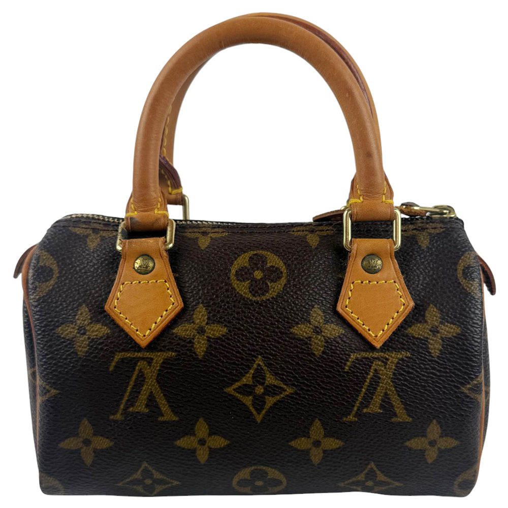 LOUIS VUITTON Nano Speedy Shoulder Bag LHQ836