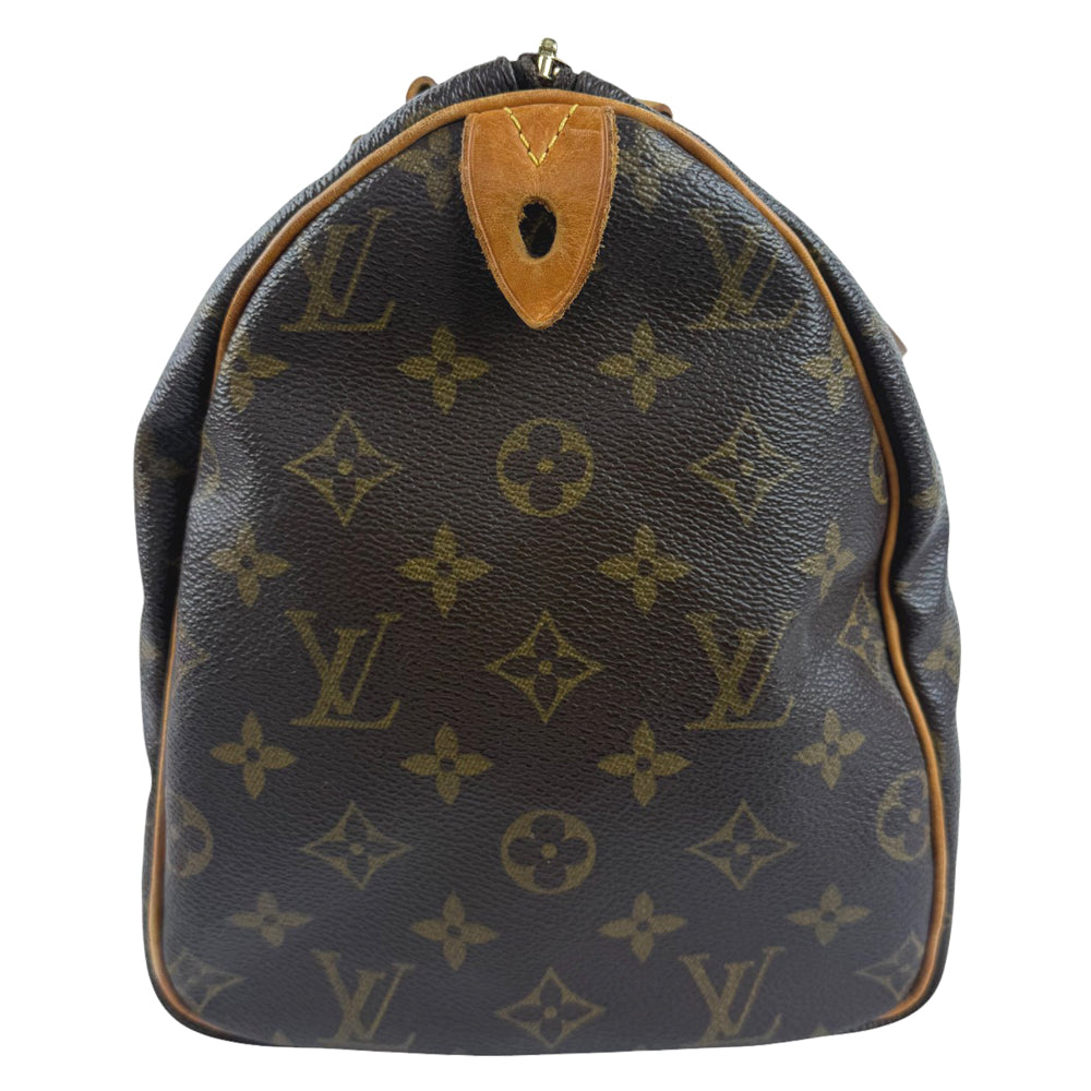 LOUIS VUITTON Speedy 30 Monogram Handbag LHQ837