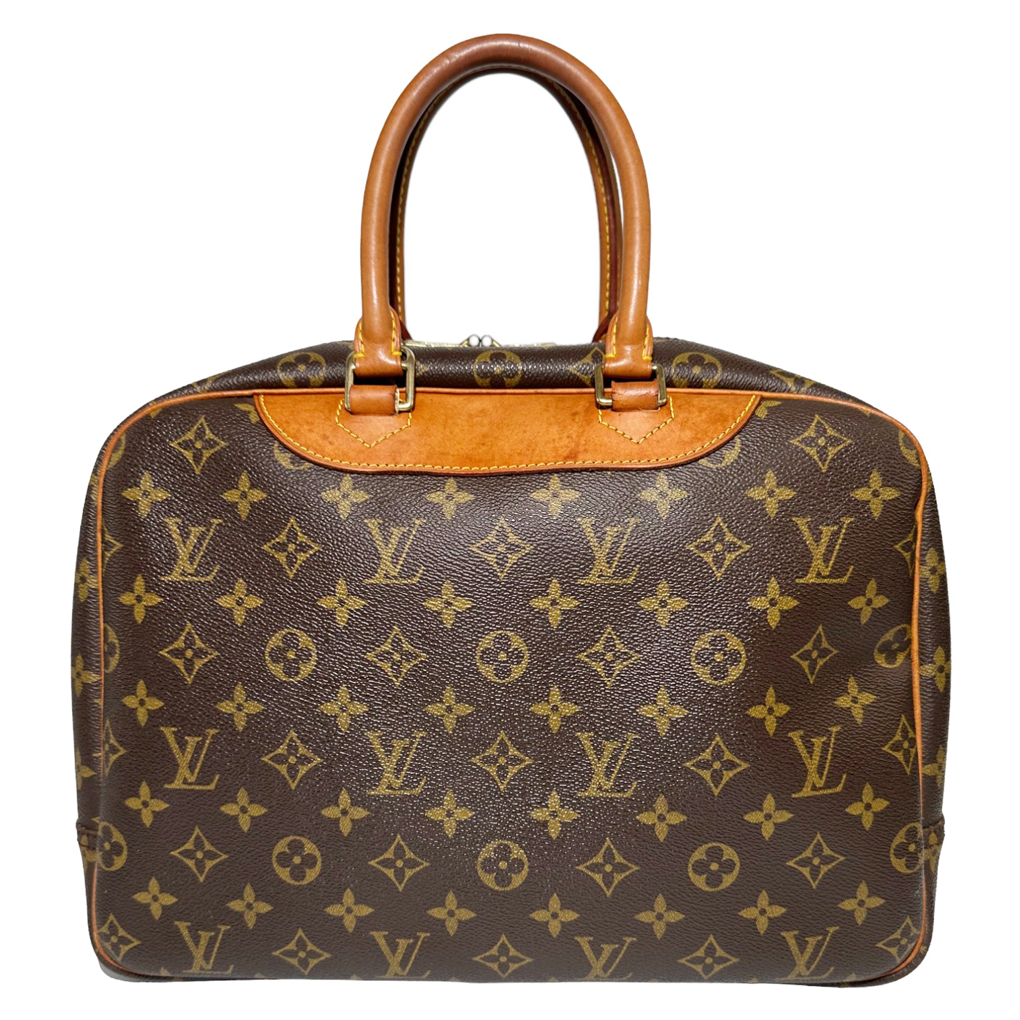 LOUIS VUITTON Deauville Monogram Handbag LHQ84