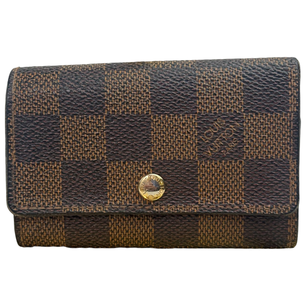 LOUIS VUITTON Damier Ebene 6 Point Key Holder LHQ854