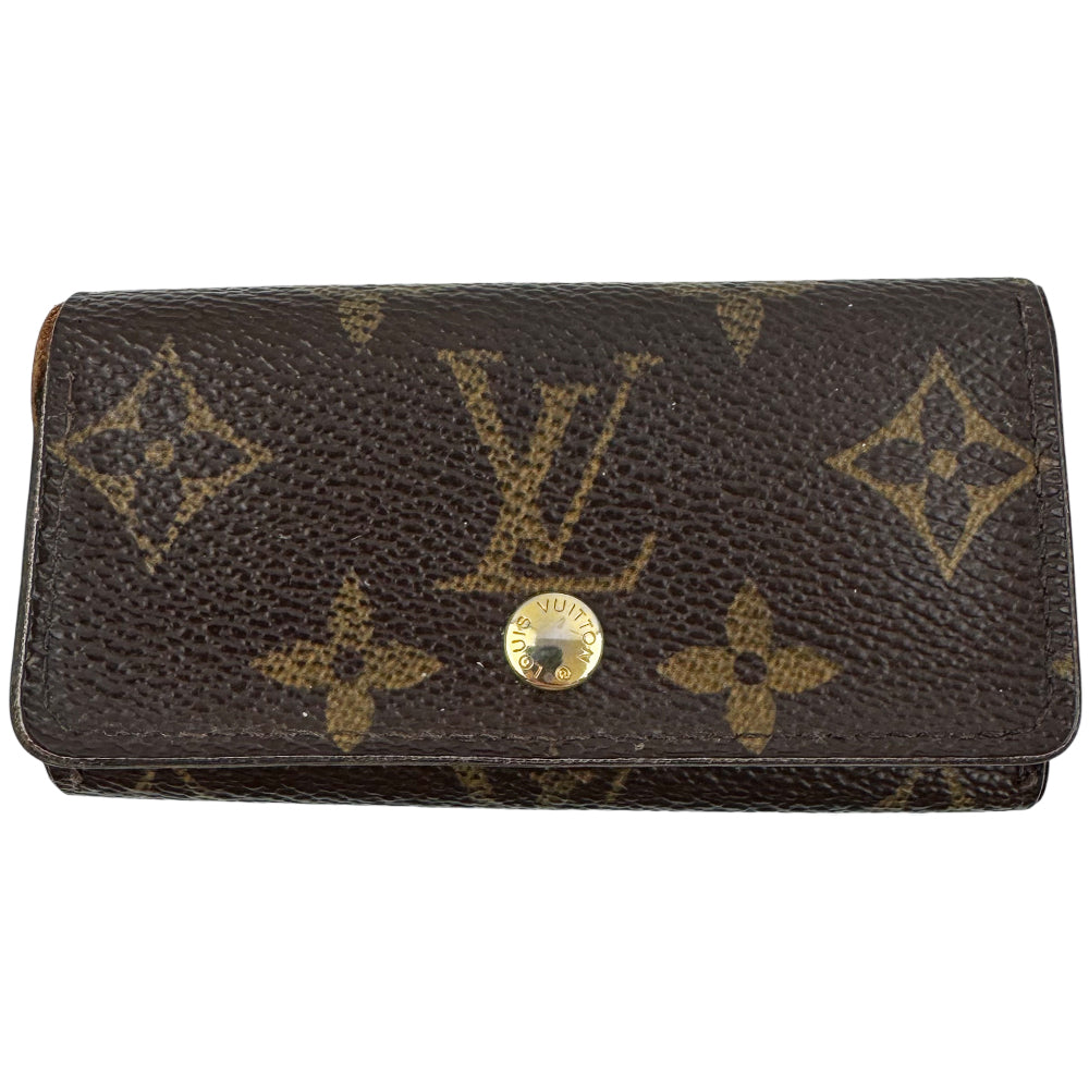 LOUIS VUITTON Monogram 4 Key Holder LHQ855