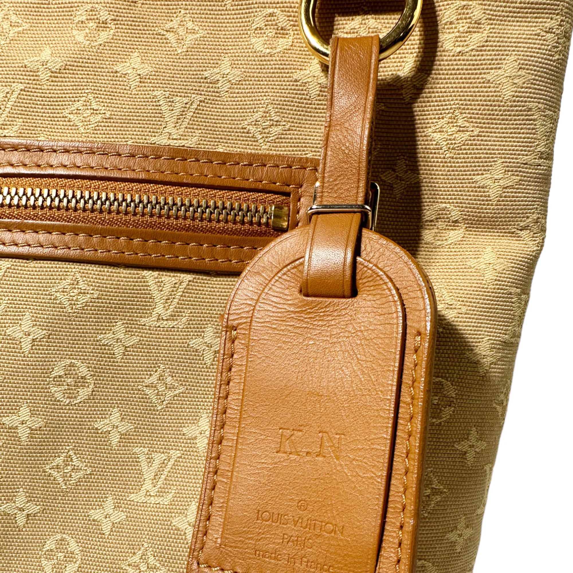 LOUIS VUITTON Lucille GM Beige Monograma Bolso LHQ86