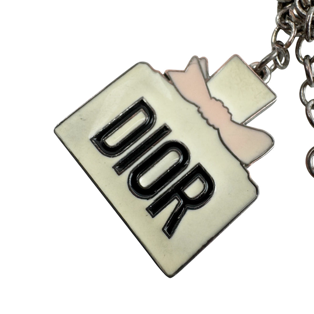 CHRISTIAN DIOR Keychain Lips Charm LHQ863