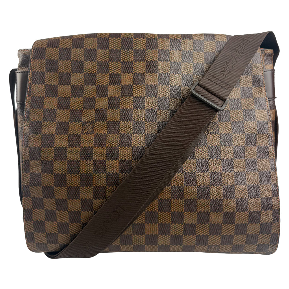 LOUIS VUITTON Bastille Damier Ebene Messenger Shoulder Crossbody Bag LHQ868