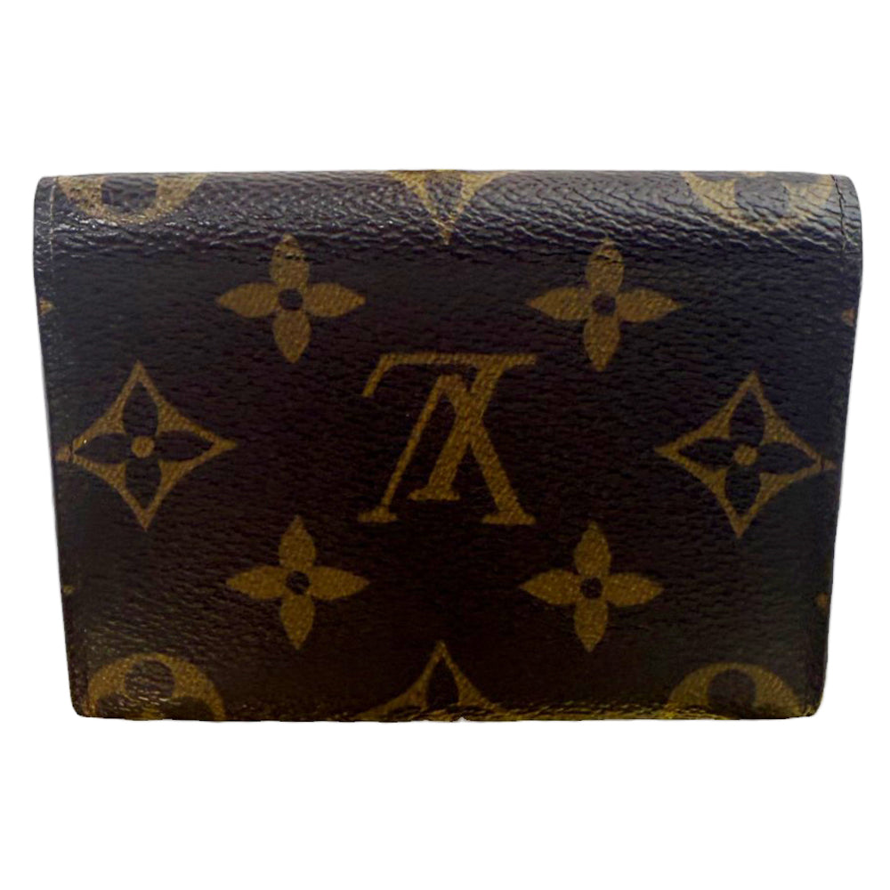 LOUIS VUITTON Monogram Card Holder Purse LHQ869