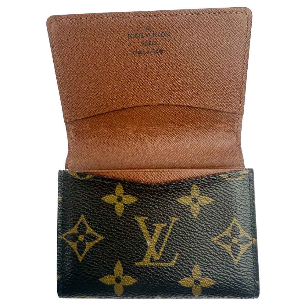 LOUIS VUITTON Monogram Card Holder Purse LHQ869