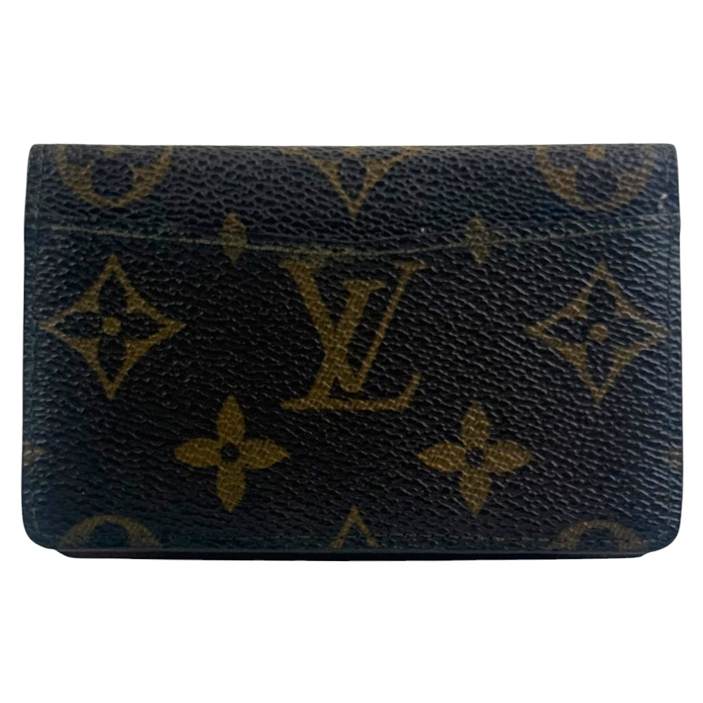 LOUIS VUITTON Monogram Card Holder Purse LHQ870