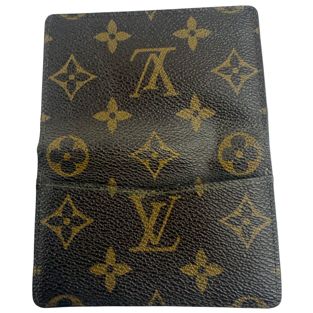 LOUIS VUITTON Monogram Card Holder Purse LHQ870