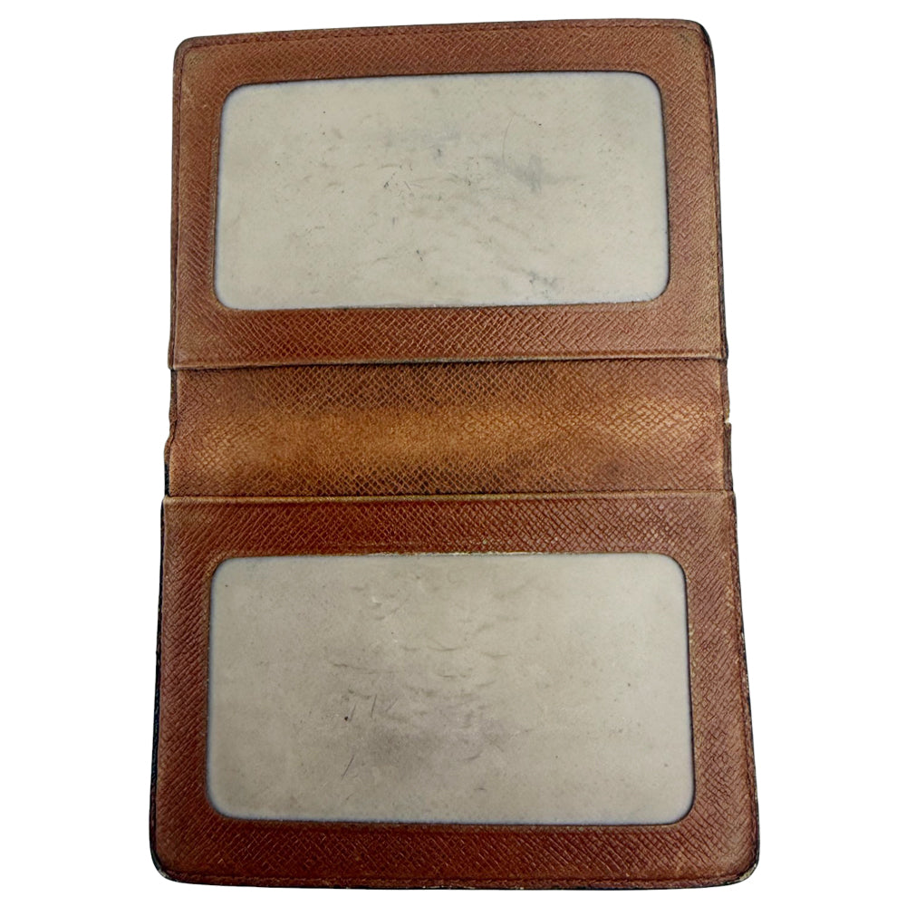 LOUIS VUITTON Monogram ID Card Holder Purse LHQ871