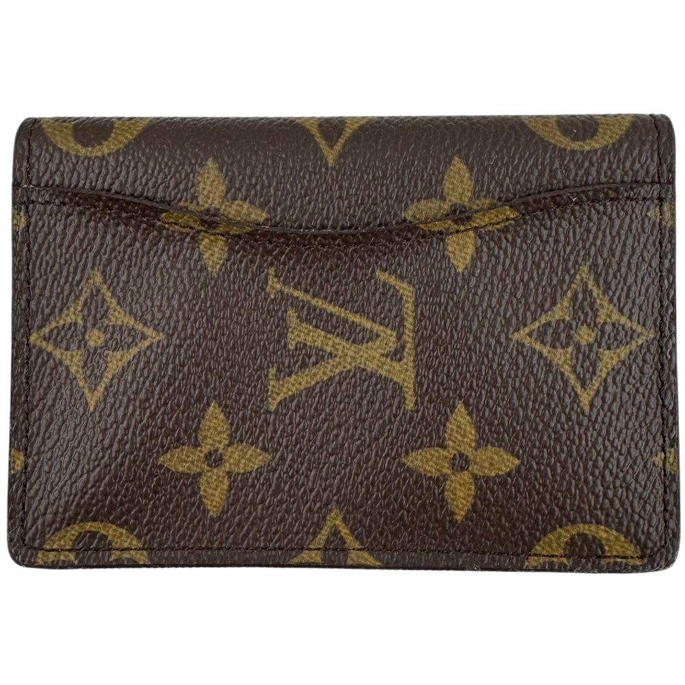 LOUIS VUITTON Monogram Card Holder Purse LHQ872