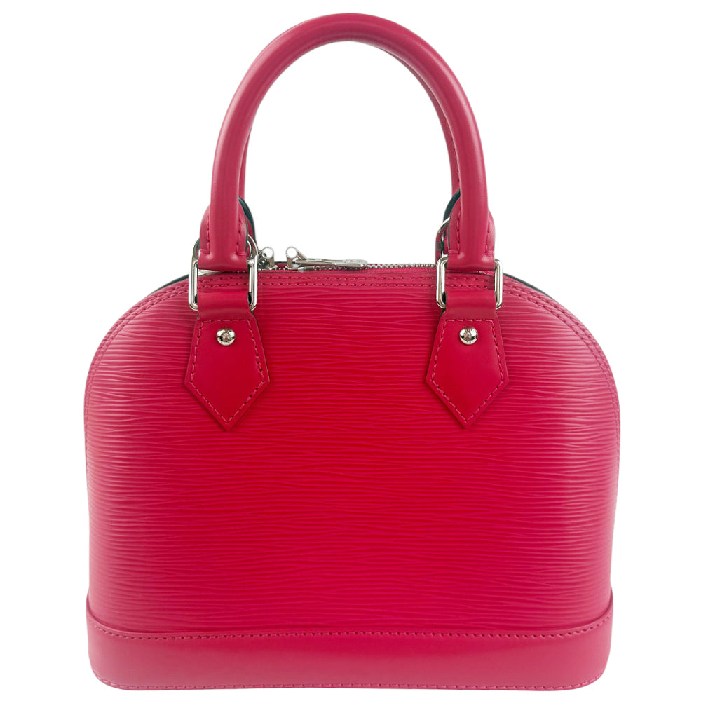 LOUIS VUITTON Alma BB Epi Pink Shoulder Handbag LHQ882