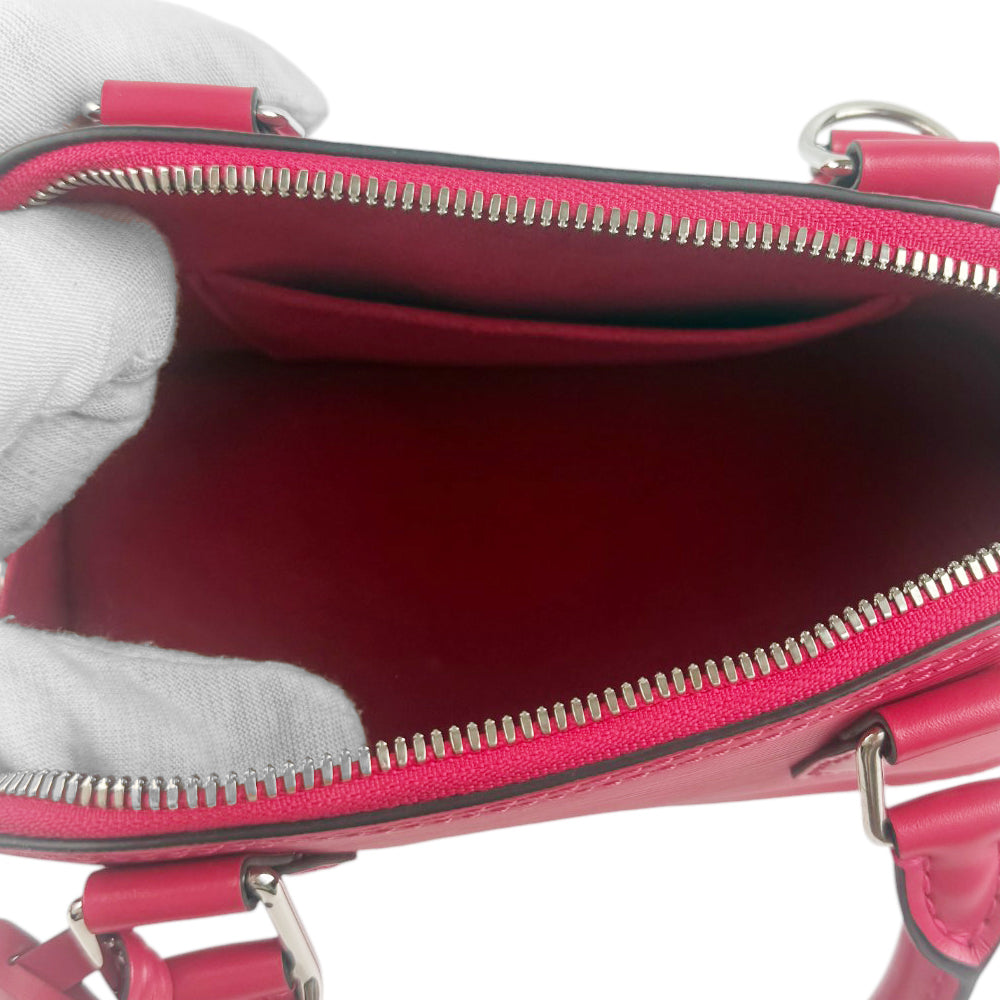 LOUIS VUITTON Alma BB Epi Pink Shoulder Handbag LHQ882