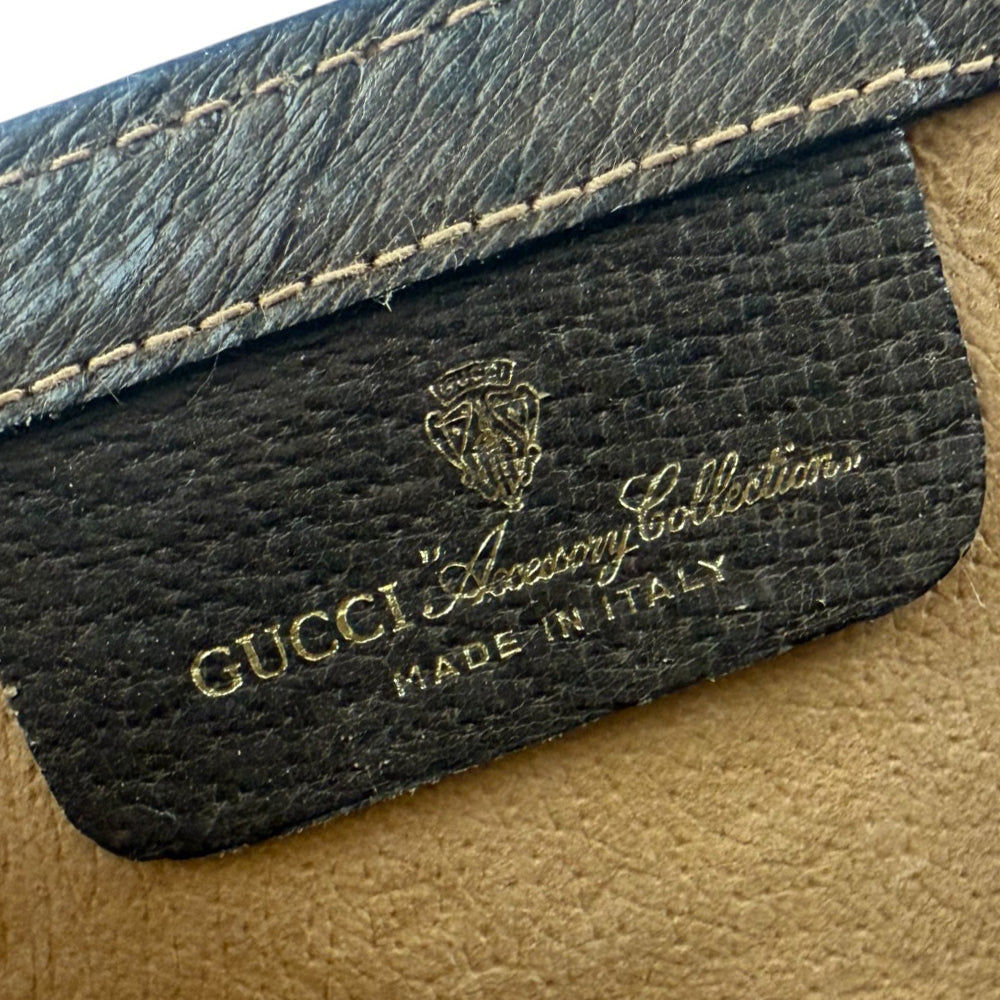 GUCCI GG Supreme Sherry Line Clutch Bag LHQ885